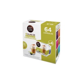 Pack cápsulas de café Capuccino Dolce Gusto 64C - KOZ-todoymasaquí-Pack cápsulas de café Capuccino