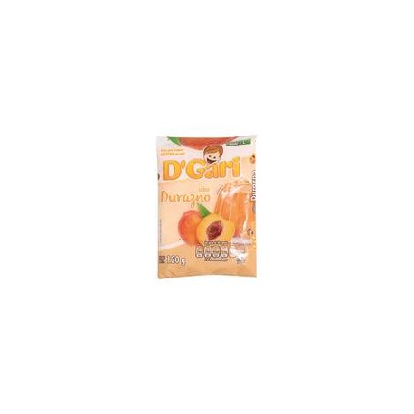 Caja Gelatina Durazno D´Gari 120G/50P-todoymasaquí-Caja Gelatina Durazno D´Gari 12