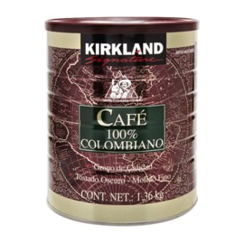 Kirkland Signature café molido 100% colombiano 1.36K - KOZ-todoymasaquí-Kirkland Signature café molido 