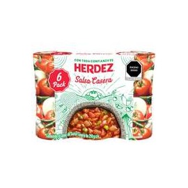 Salsa Casera Herdez 6P/210G - ZK-todoymasaquí-Salsa Casera Herdez 6P/210G - Z