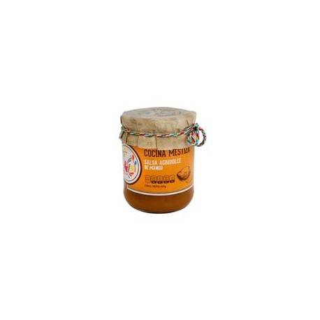 Salsa Agridulce Cocina Mestiza Mango de 525 grs - Cocina Mestiza ZK-todoymasaquí-Salsa Agridulce Cocina Mestiza 