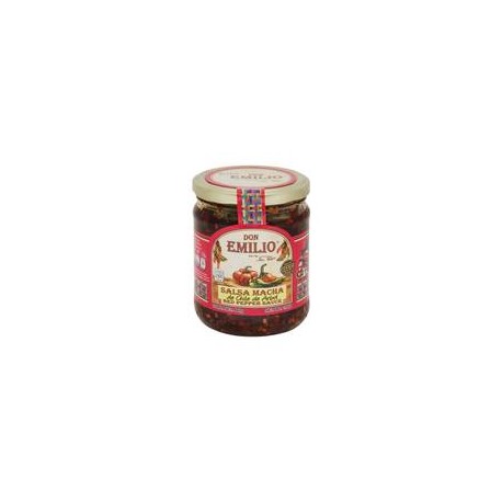 Salsa Macha Don Emilio Chile de Árbol 440G - ZK-todoymasaquí-Salsa Macha Don Emilio Chile de