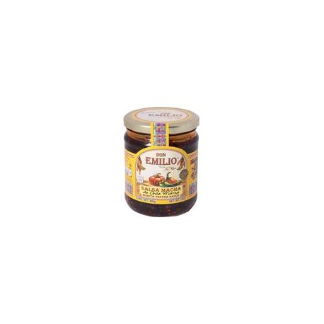 Salsa Macha Don Emilio Chile Morita 440G  - ZK-todoymasaquí-Salsa Macha Don Emilio Chile Mo