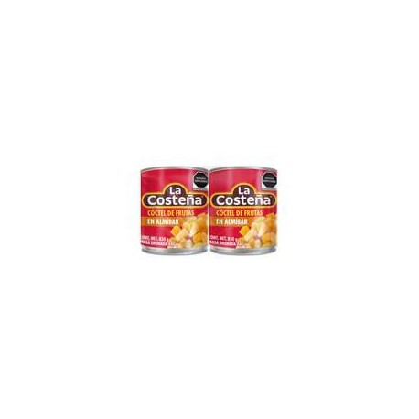 Coctel de Frutas en Almíbar La Costeña 2P/850G - ZK-todoymasaquí-Coctel de Frutas en Almíbar La 