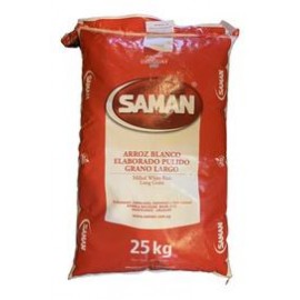 Bulto arroz blanco Saman 25K-todoymasaquí-Bulto arroz blanco Saman 25K