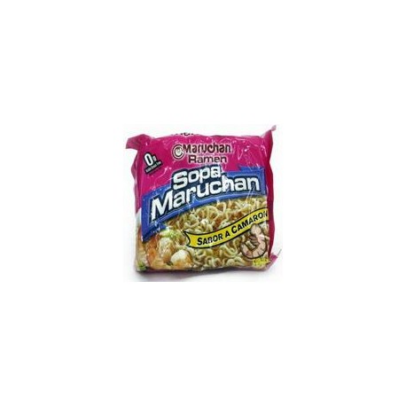 Caja Sopa Maruchan Ramen Camarón 85G/24P-todoymasaquí-Caja Sopa Maruchan Ramen Camaró