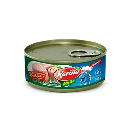 Caja atún en aceite Karina 140G/24P-todoymasaquí-Caja atún en aceite Karina 140G