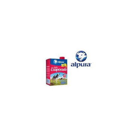 Media Caja Leche Evaporada Alpura 356G/12P-todoymasaquí-Media Caja Leche Evaporada Alpu