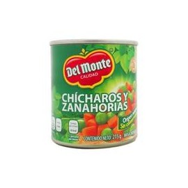 Caja chícharo con zanahoria del Monte 215G/24P-todoymasaquí-Caja chícharo con zanahoria del