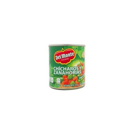 Caja chícharo con zanahoria del Monte 215G/24P-todoymasaquí-Caja chícharo con zanahoria del