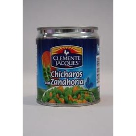 Media Caja Chicharo con Zanahoria Clemente Jacques 220G/12P-todoymasaquí-Media Caja Chicharo con Zanahor