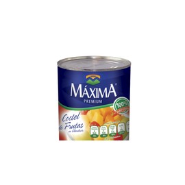 Caja coctel de frutas 820G/12P-todoymasaquí-Caja coctel de frutas 820G/12P