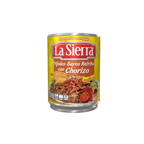 Media Caja Frijol con Chorizo Sierra 440G/6P-todoymasaquí-Media Caja Frijol con Chorizo S