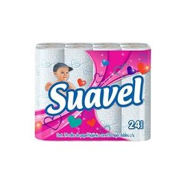 Papel Higiénico Suavel 200H/24R/1P-todoymasaquí-Papel Higiénico Suavel 200H/24R