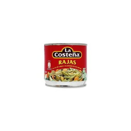 Media Caja Chiles Rajas 380G/12P-todoymasaquí-Media Caja Chiles Rajas 380G/12