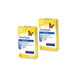 Freestyle Optium tiras reactivas para medidor de glucosa 75P - KOZ-todoymasaquí-Freestyle Optium tiras reactiva