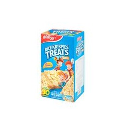 Barras de Arroz Kellogg's Rice Krispies Treats Sabor Malvavisco 30P -  ZK-todoymasaquí-Barras de Arroz Kellogg's Rice 