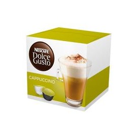 Caja café Dolce Gusto Capuccino 186G/16C/3P-todoymasaquí-Caja café Dolce Gusto Capuccino