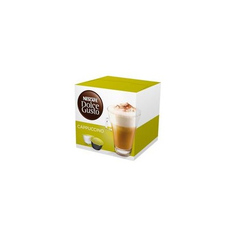 Caja café Dolce Gusto Capuccino 186G/16C/3P-todoymasaquí-Caja café Dolce Gusto Capuccino