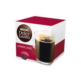 Caja de Cafe en capsulas Dolce Gusto sabor americano 160G/3P-todoymasaquí-Caja de Cafe en capsulas Dolce 