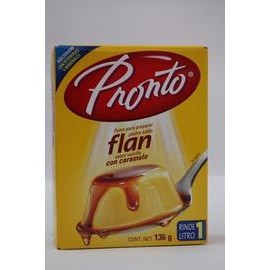 Media Caja Flan Pronto Caramelo 136G/12P-todoymasaquí-Media Caja Flan Pronto Caramelo