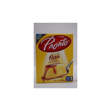 Caja Flan Pronto Caramelo 136G/24P-todoymasaquí-Caja Flan Pronto Caramelo 136G/