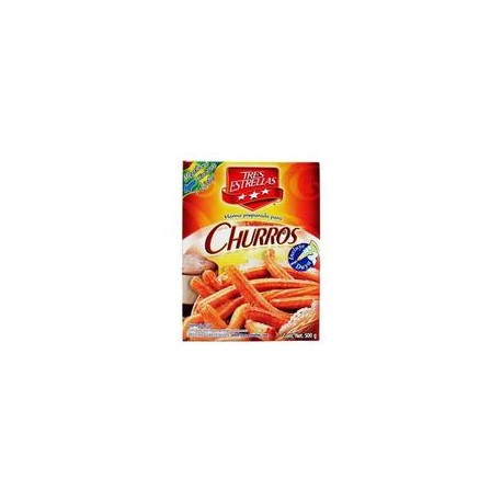 Media Caja Harina para Churros Tres Estrellas 500G/6P-todoymasaquí-Media Caja Harina para Churros 