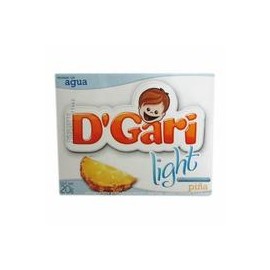 Media Caja Gelatina D'Gari Light Piña 20G/12P-todoymasaquí-Media Caja Gelatina D'Gari Ligh