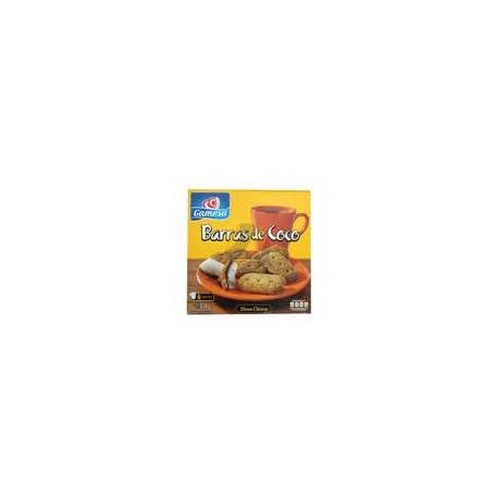 Caja barra sabor coco Gamesa 634G/12P-todoymasaquí-Caja barra sabor coco Gamesa 63