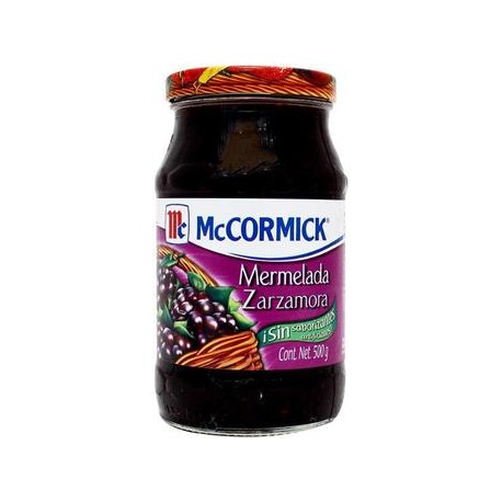 Caja Mermelada Mccormick de Zarzamora 500G/12P-todoymasaquí-Caja Mermelada Mccormick de Zar