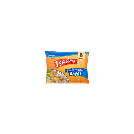 Frijoles Isadora Bayos Refritos 6P/430G - ZK-todoymasaquí-Frijoles Isadora Bayos Refritos