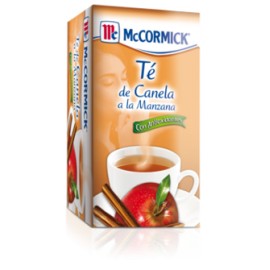 Media Caja Té de Canela Manzana Mccormick 25S/12P-todoymasaquí-Media Caja Té de Canela Manzana