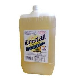 Caja de aceite vegetal Cristal 5L/2P-todoymasaquí-Caja de aceite vegetal Cristal 