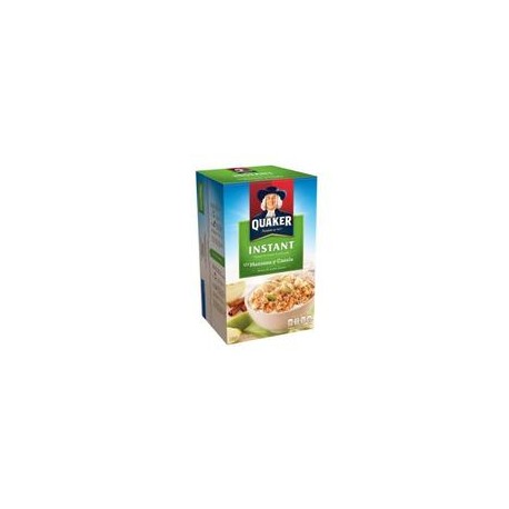 Media Caja Avena Quaker Instant Manzana & Canela 280G/6P-todoymasaquí-Media Caja Avena Quaker Instant